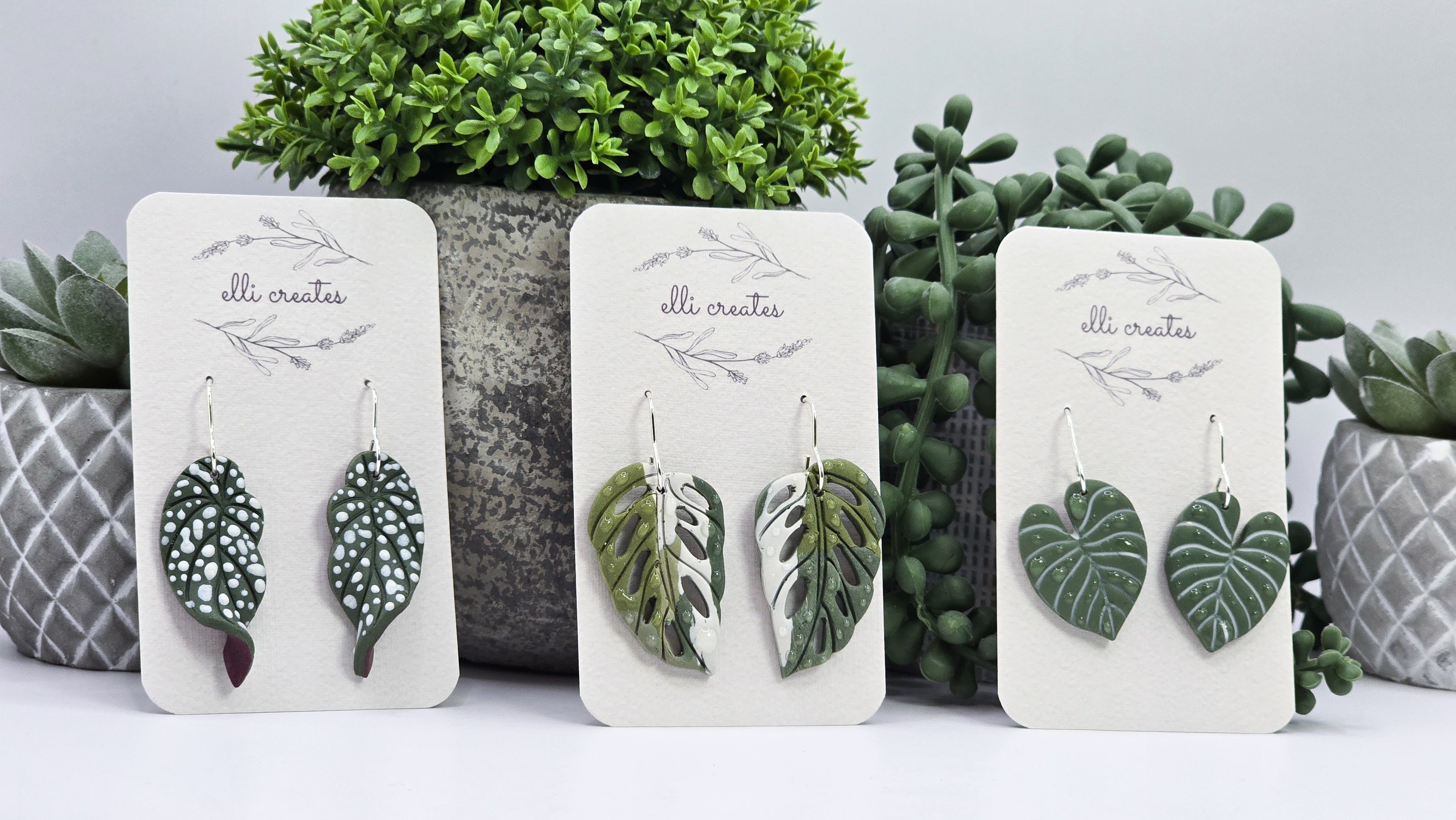 Earrings- Polymer Clay