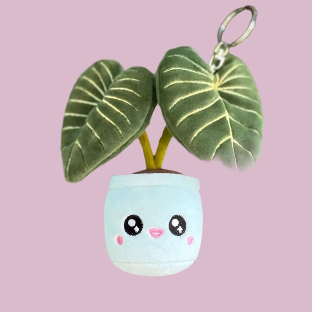 Kawaii Houseplant Keyrings