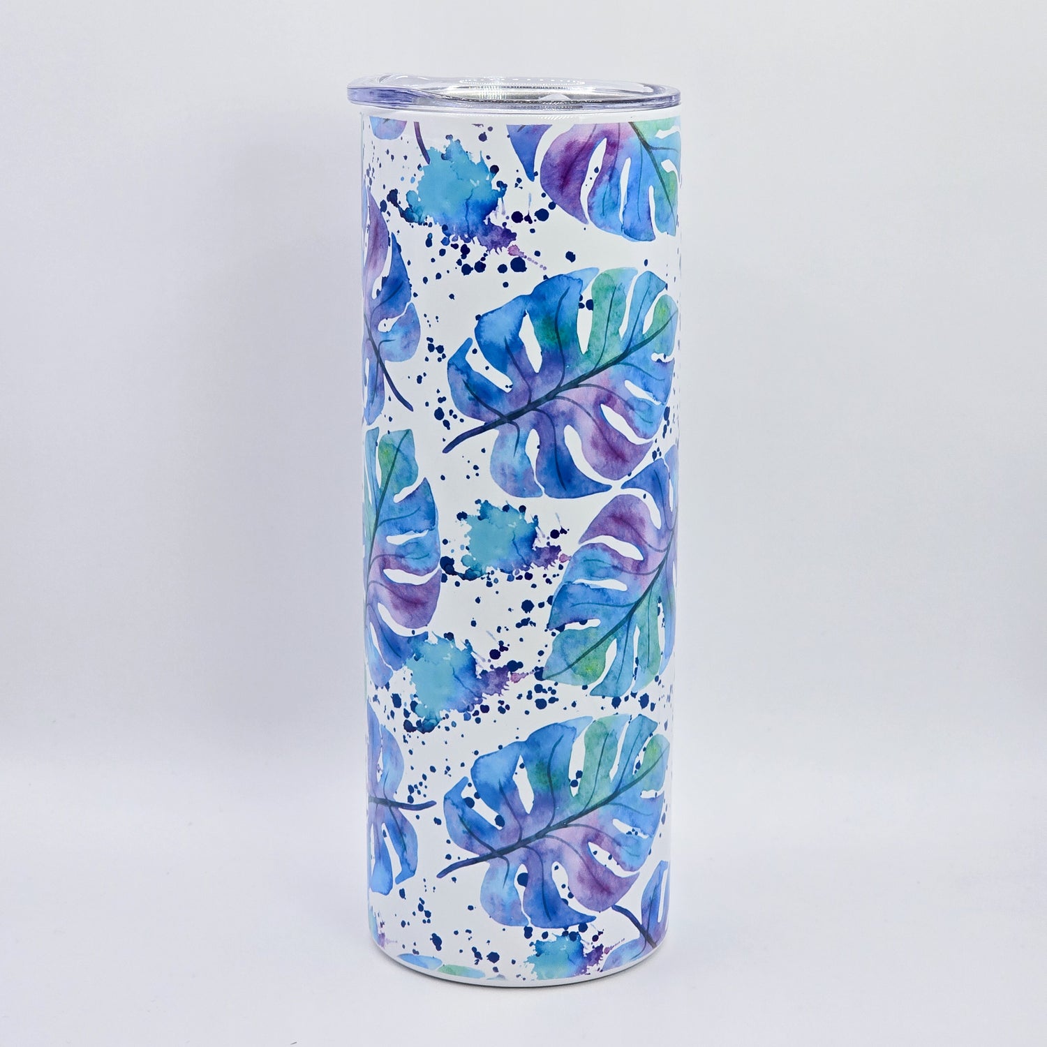 Watercolour Monstera Leaf 12oz/20oz Insulated Stainless Steel Tumbler