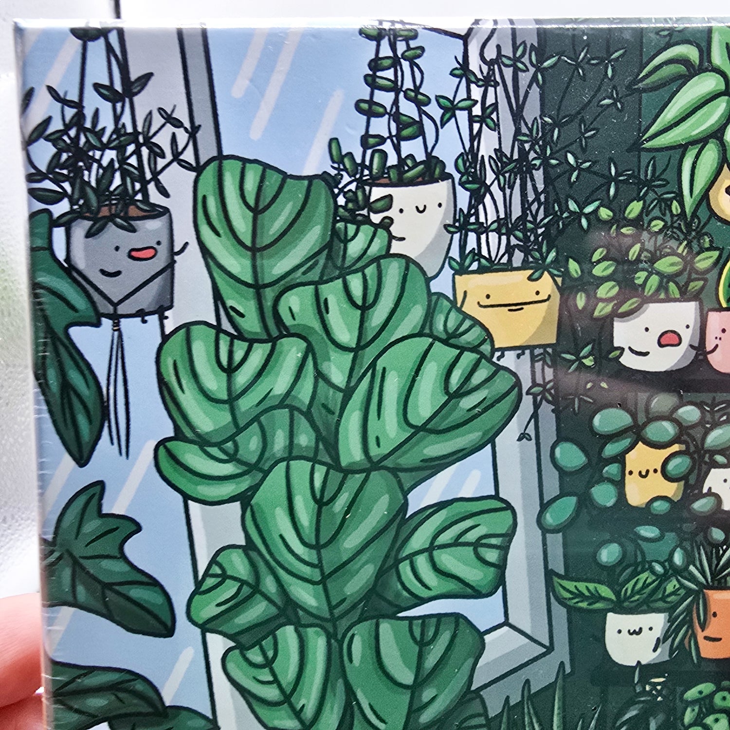 1000 Piece Jungle Vibes Kawaii Houseplants Jigsaw Puzzle