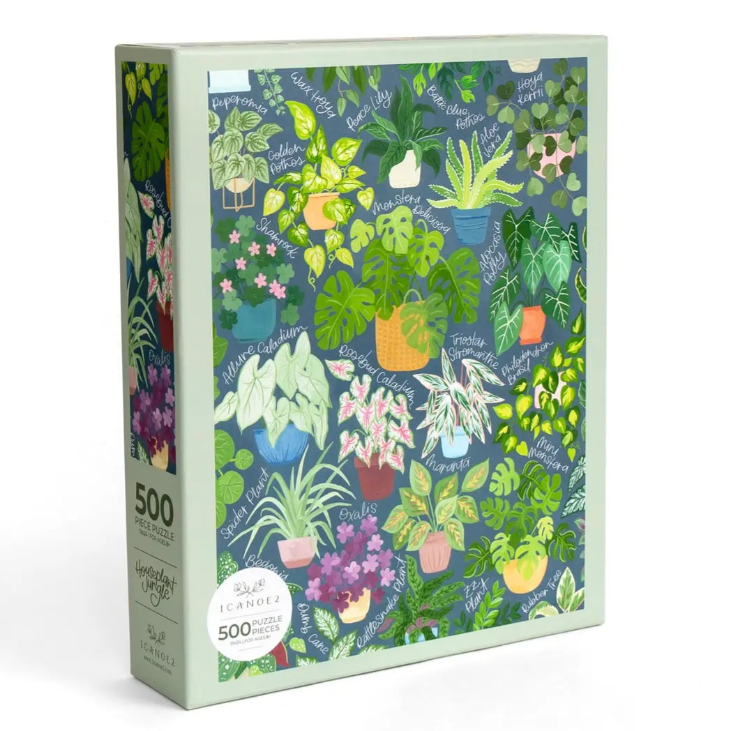 Houseplant Jungle 500 piece Jigsaw Puzzle