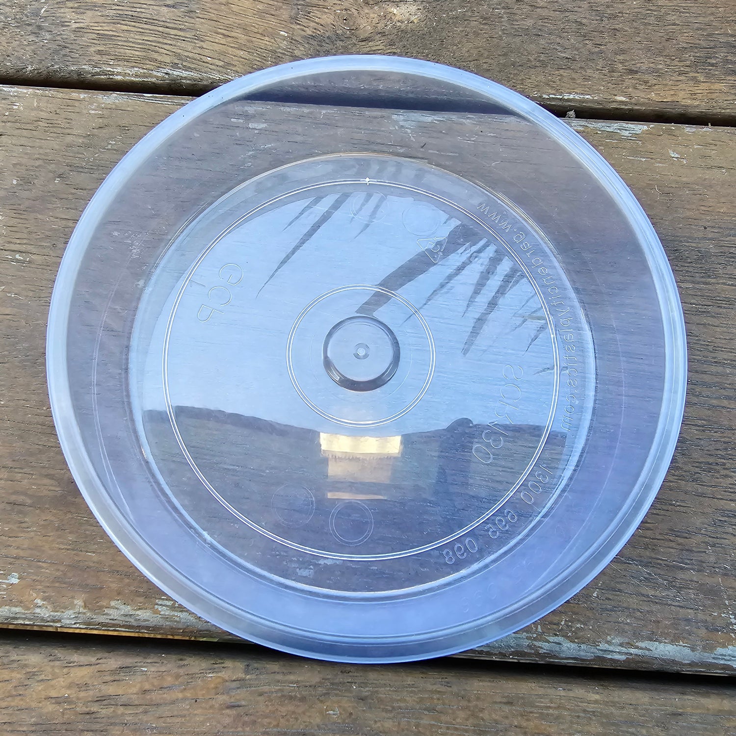 129mm Medium Clear Saucer