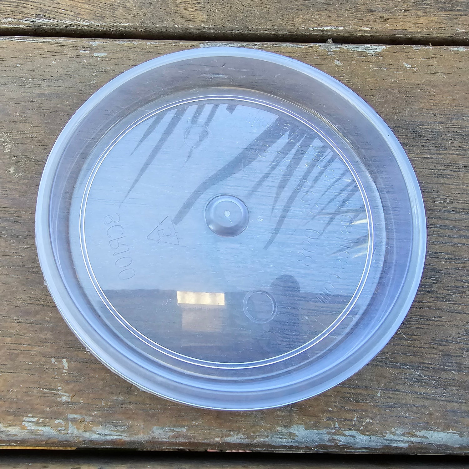 115mm x 10.5mm Small Clear Plant Pot Saucer