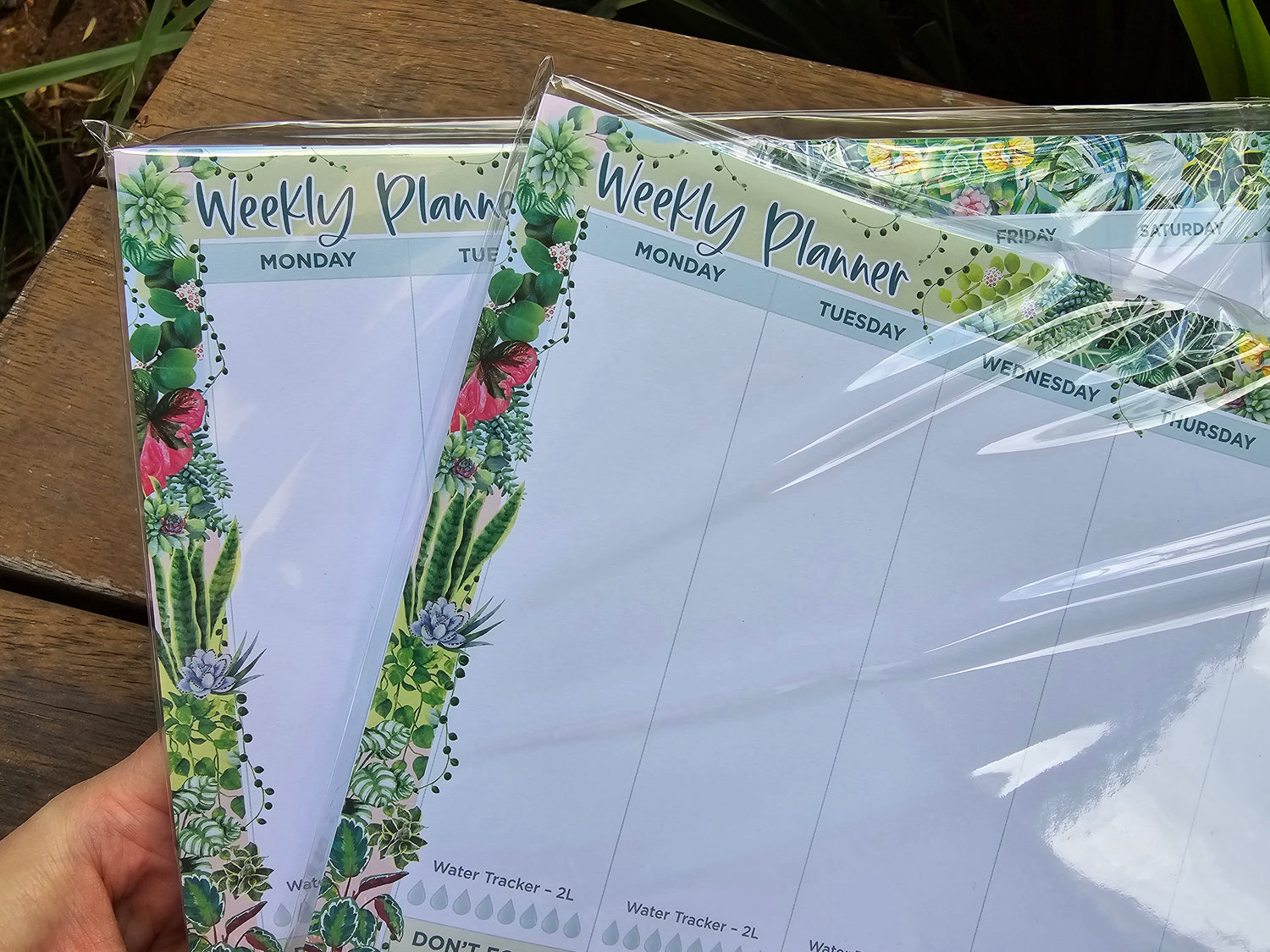 Plant Lovers Weekly Desk Planner Pad