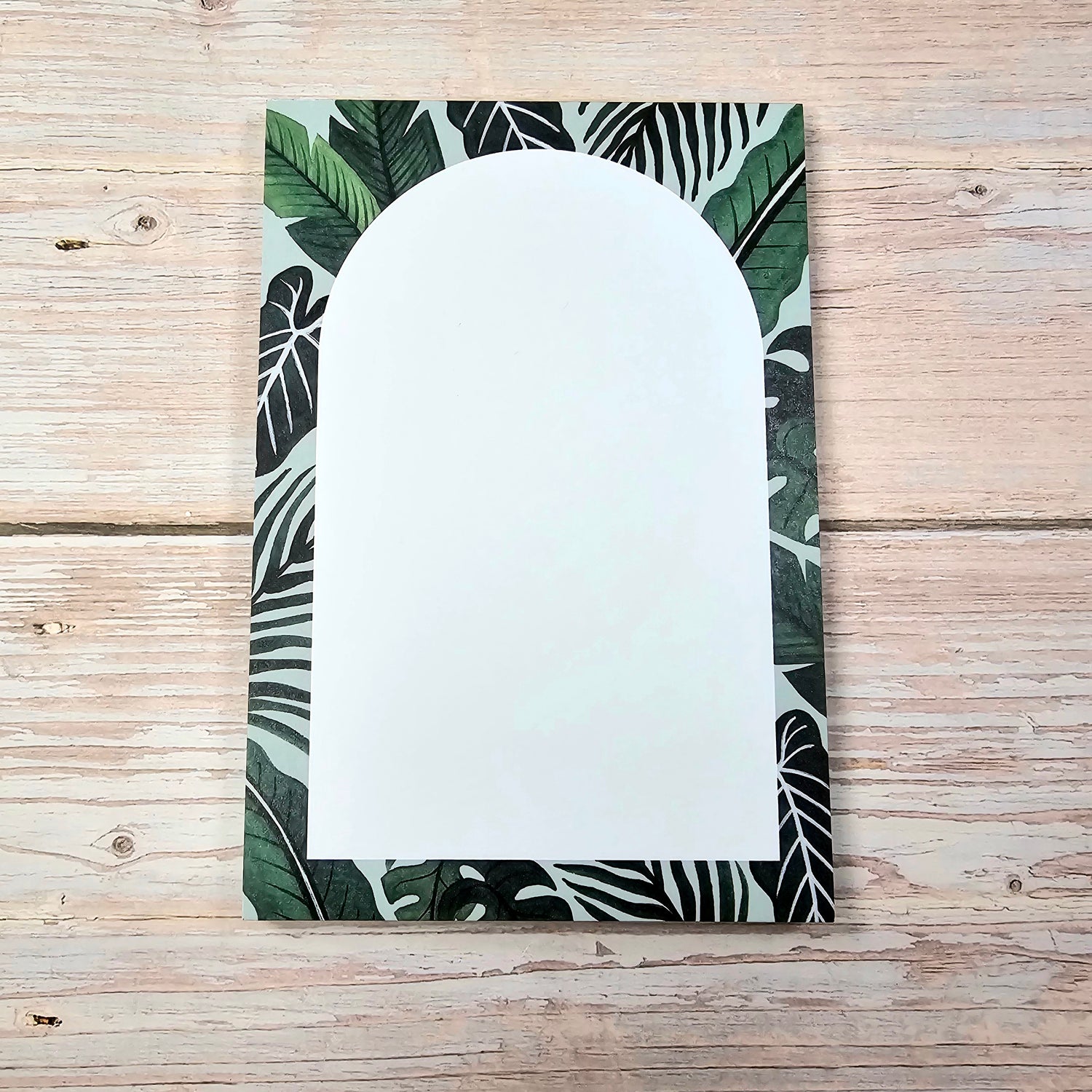 Foliage Arch Plant Themed Notepad