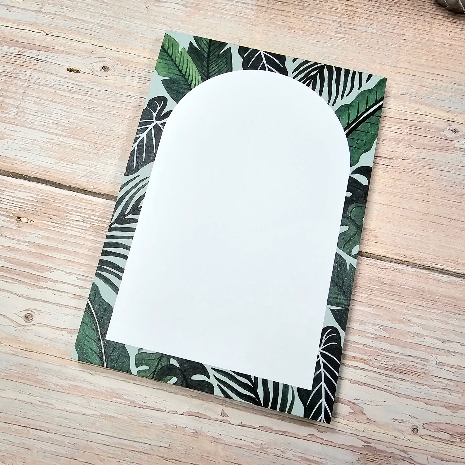 Foliage Arch Plant Themed Notepad