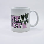 Pink plant addict rare plant themed ceramic mug