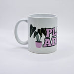 Pink plant addict rare plant themed ceramic mug