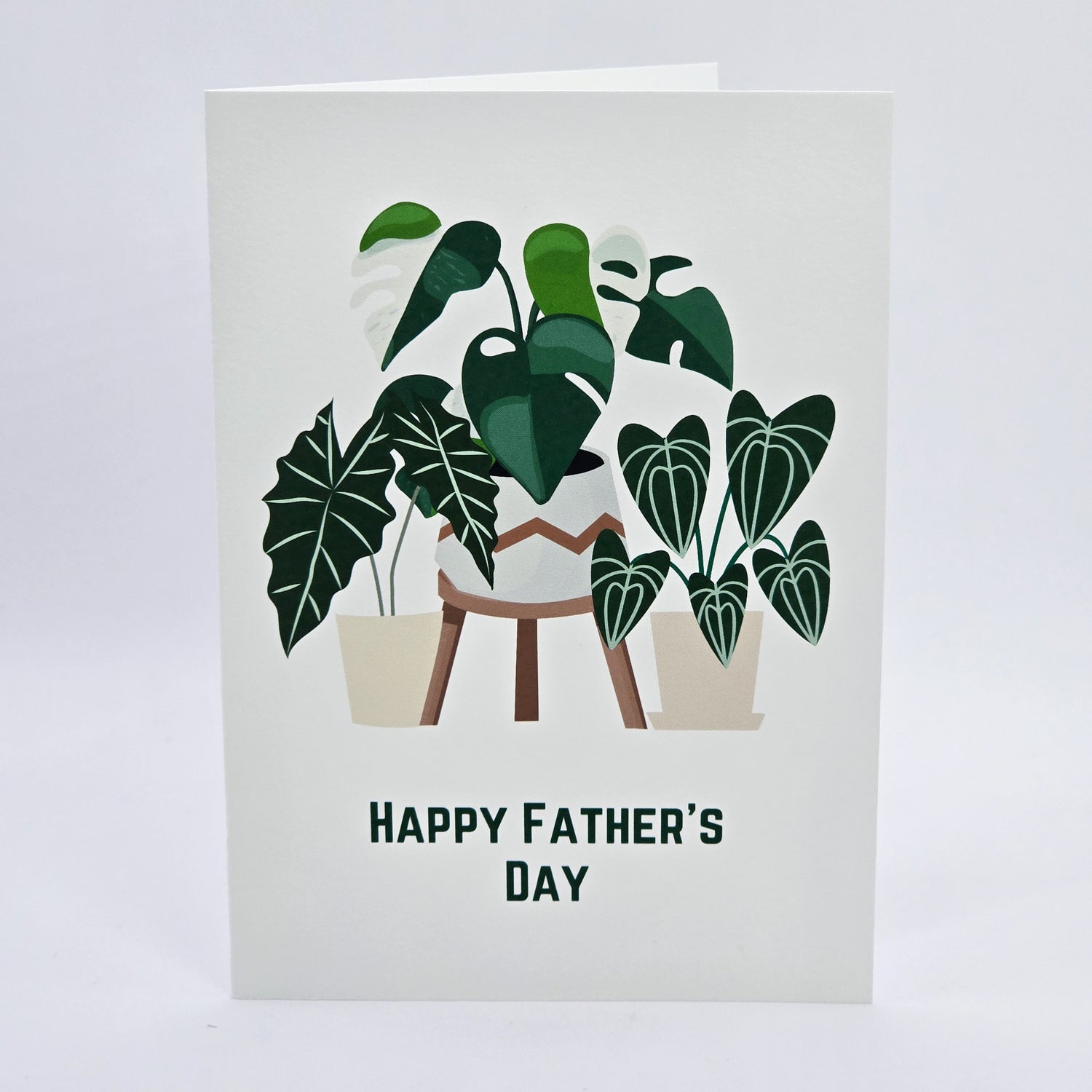 Rare Houseplants Father's Day Greeting Card