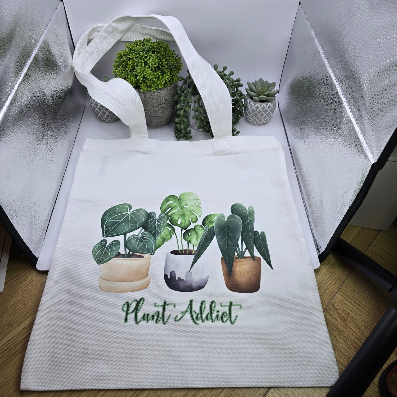 Plant Lovers Cotton Tote Bag