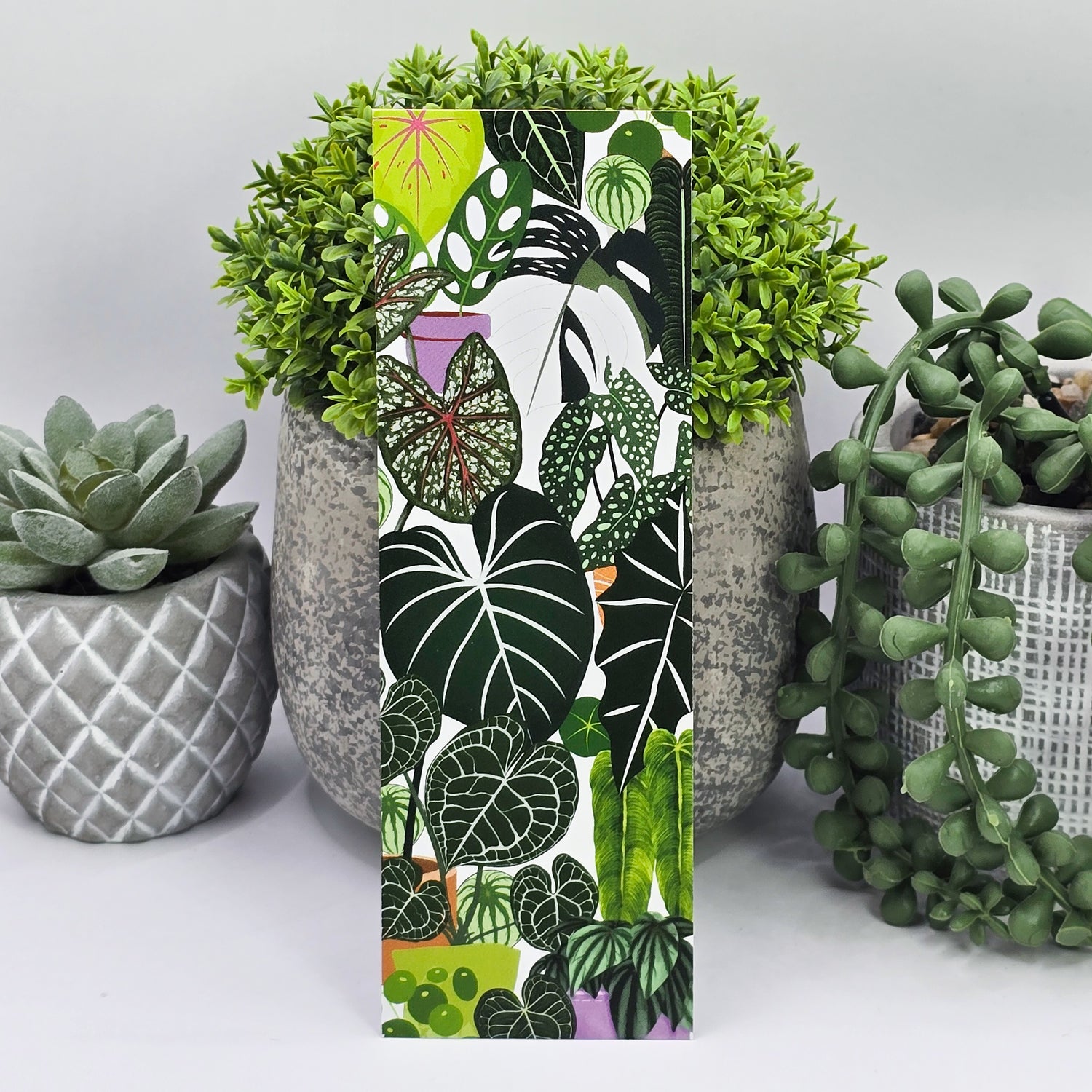 My plantasy (my fantasy) jungle of rare plants bookmark