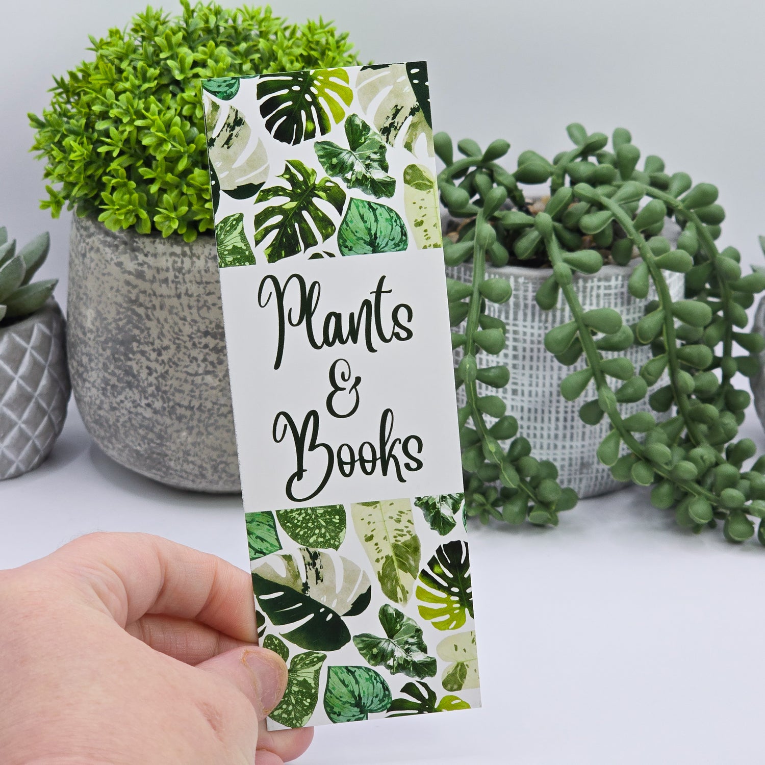 'All the Leaves' Plants & books Variegated Rare Plants Bookmark