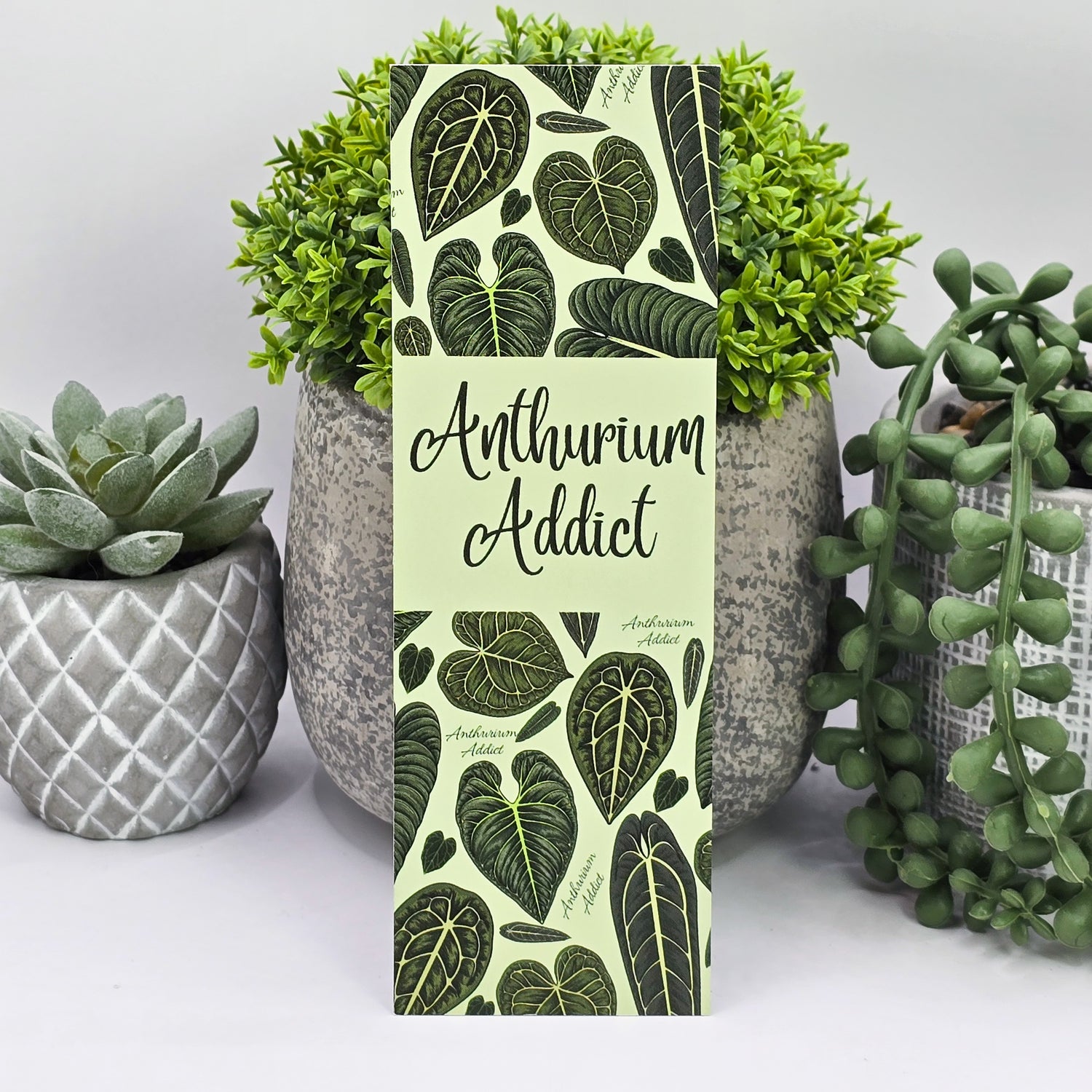 Anthurium Addict Rare Plant Bookmark