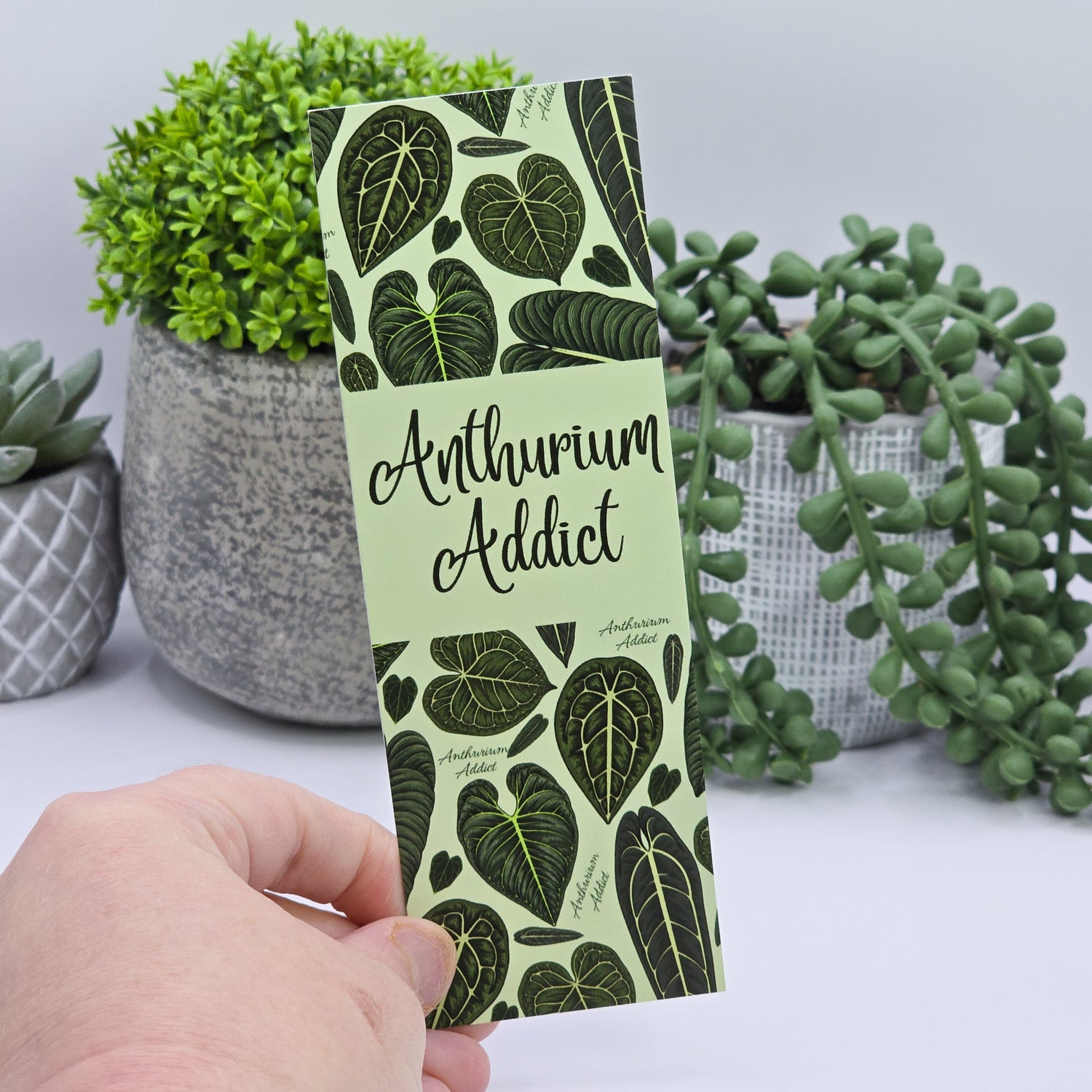 Anthurium Addict Rare Plant Bookmark