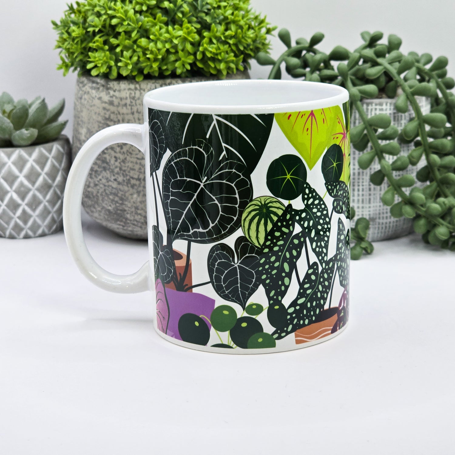 'My Plantasy' design 11oz Ceramic Houseplant Mug