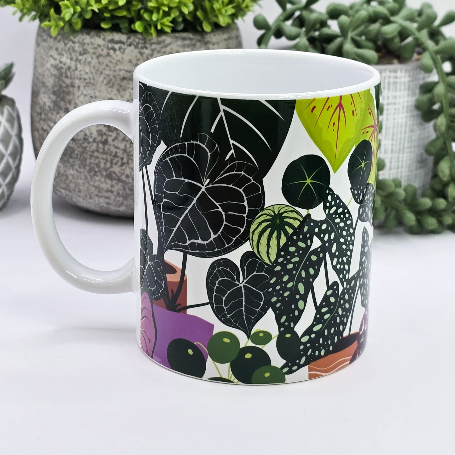 🔥Clearance🔥My Plantasy houseplant jungle 11oz Ceramic Coffee Mug (imperfect)