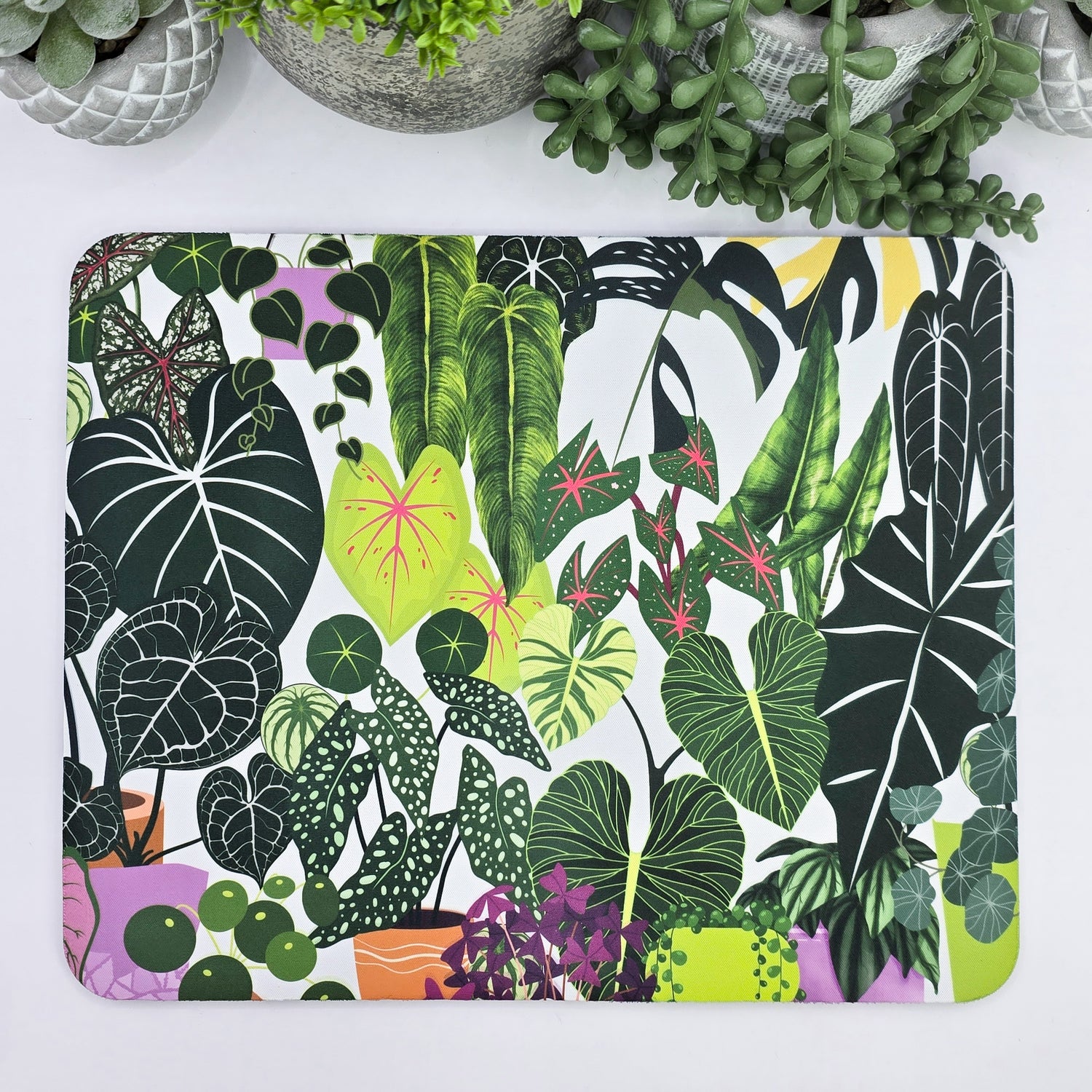 My Plantasy Design Houseplants Computer/gaming Mousepad