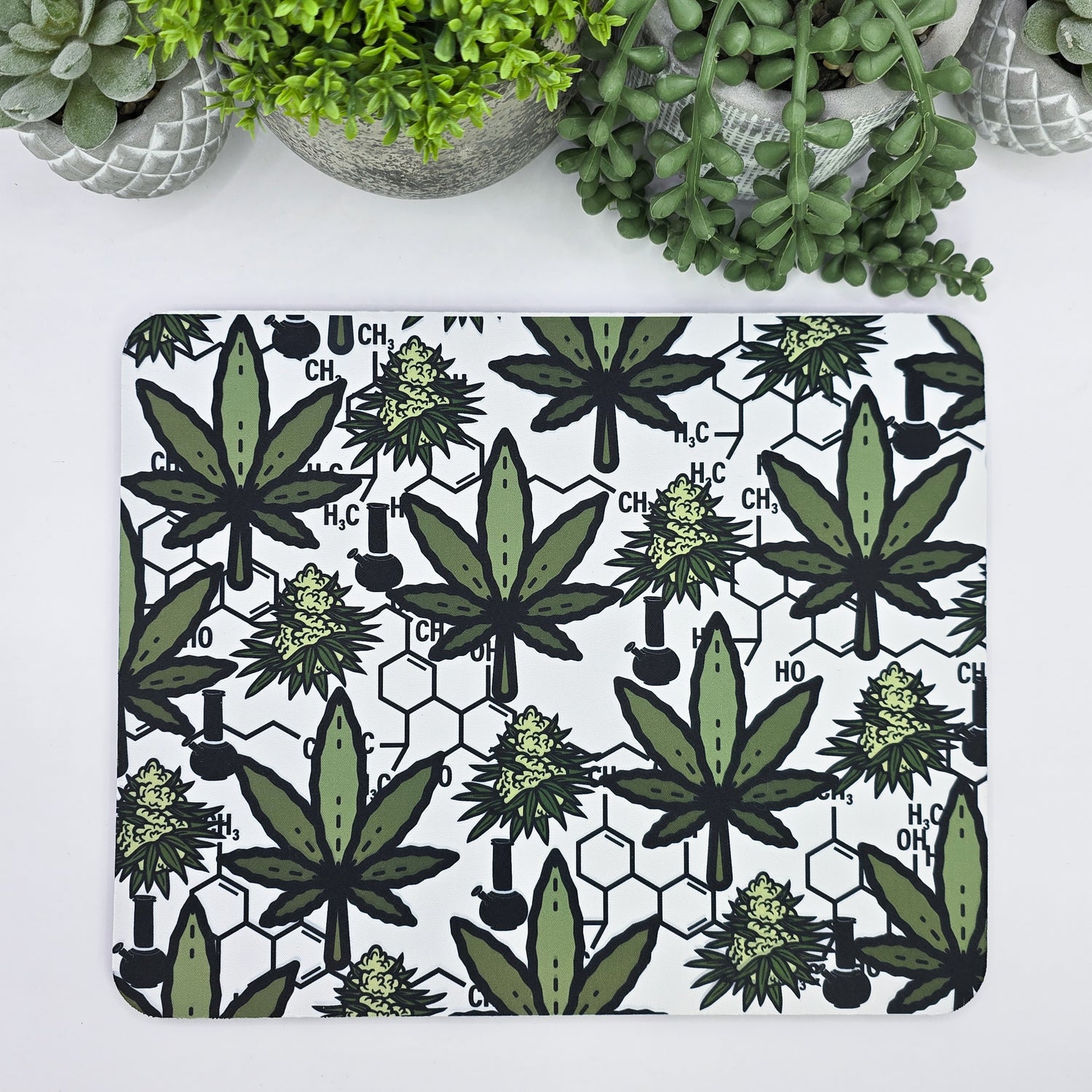 🔥Clearance🔥 Marijuana/Cannabis Leaf Mousepad (imperfect)