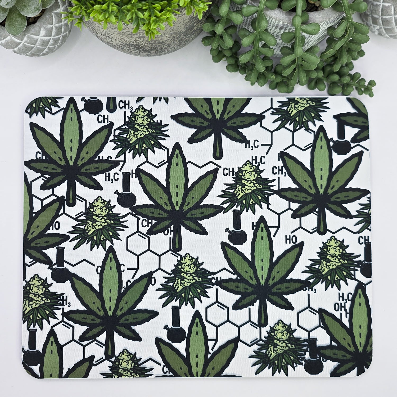 🔥Clearance🔥 Marijuana/Cannabis Leaf Mousepad (imperfect)