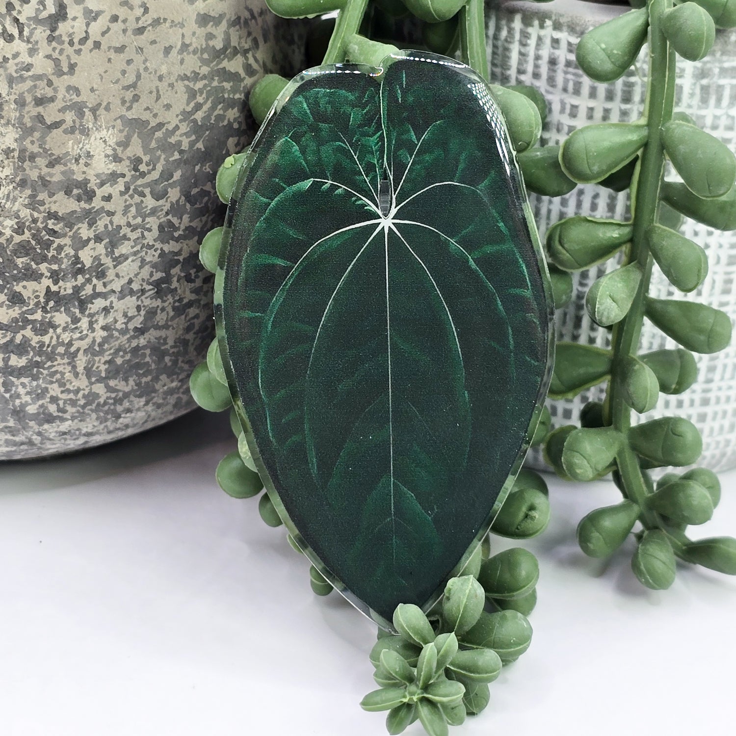 Anthurium Leaf Mobile Phone Grips - 2 to choose from