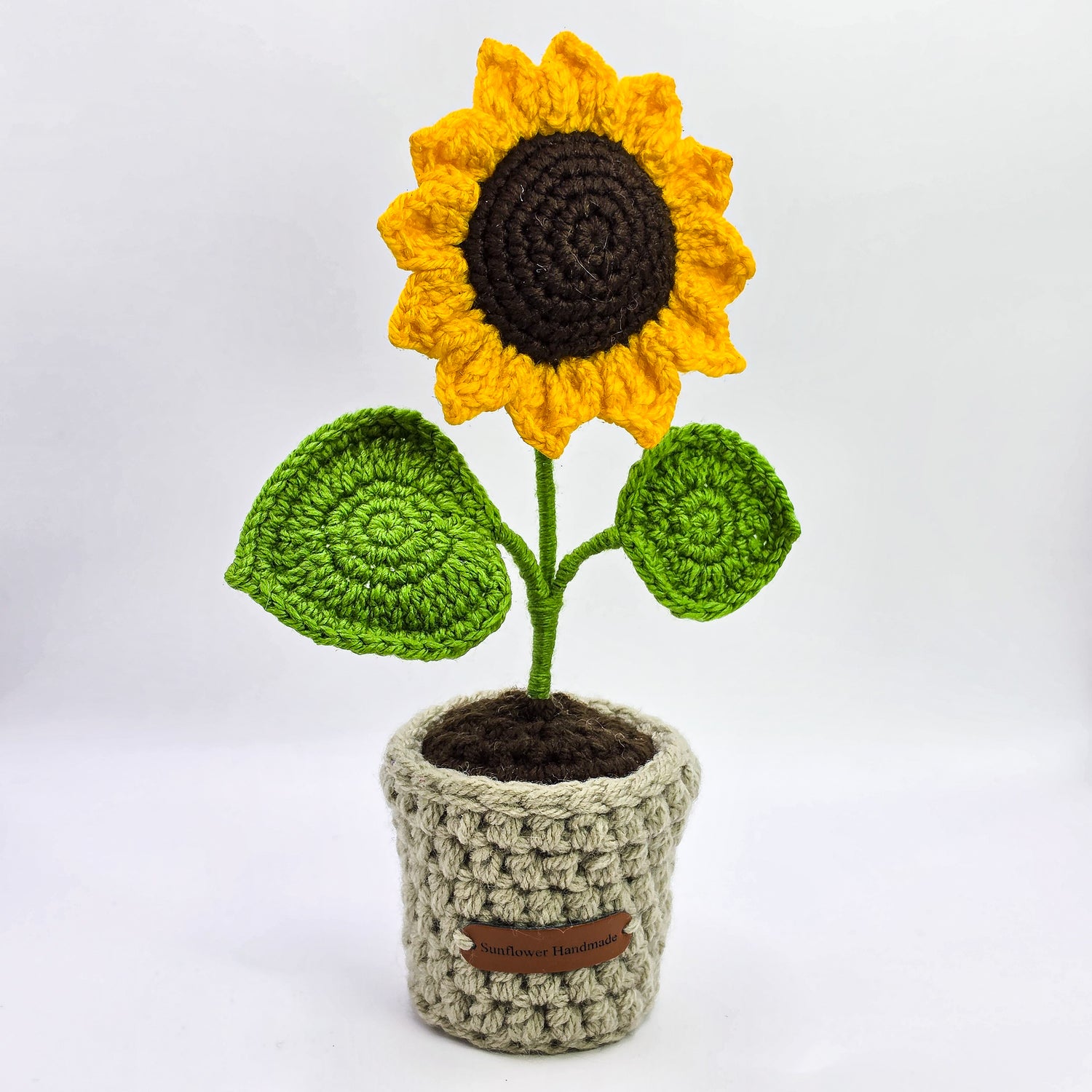 🌻Mini Crochet Potted Sunflower | Handmade