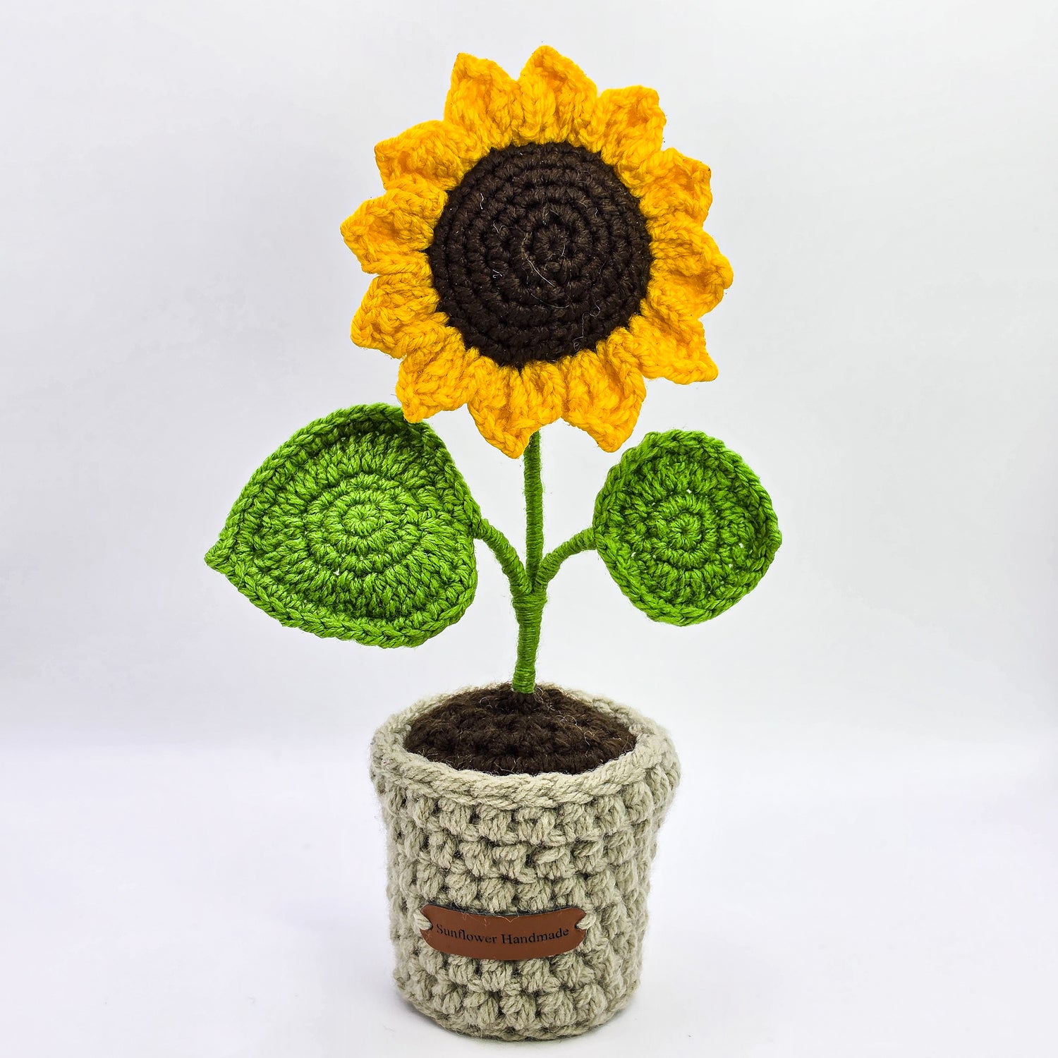 🌻Mini Crochet Potted Sunflower | Handmade
