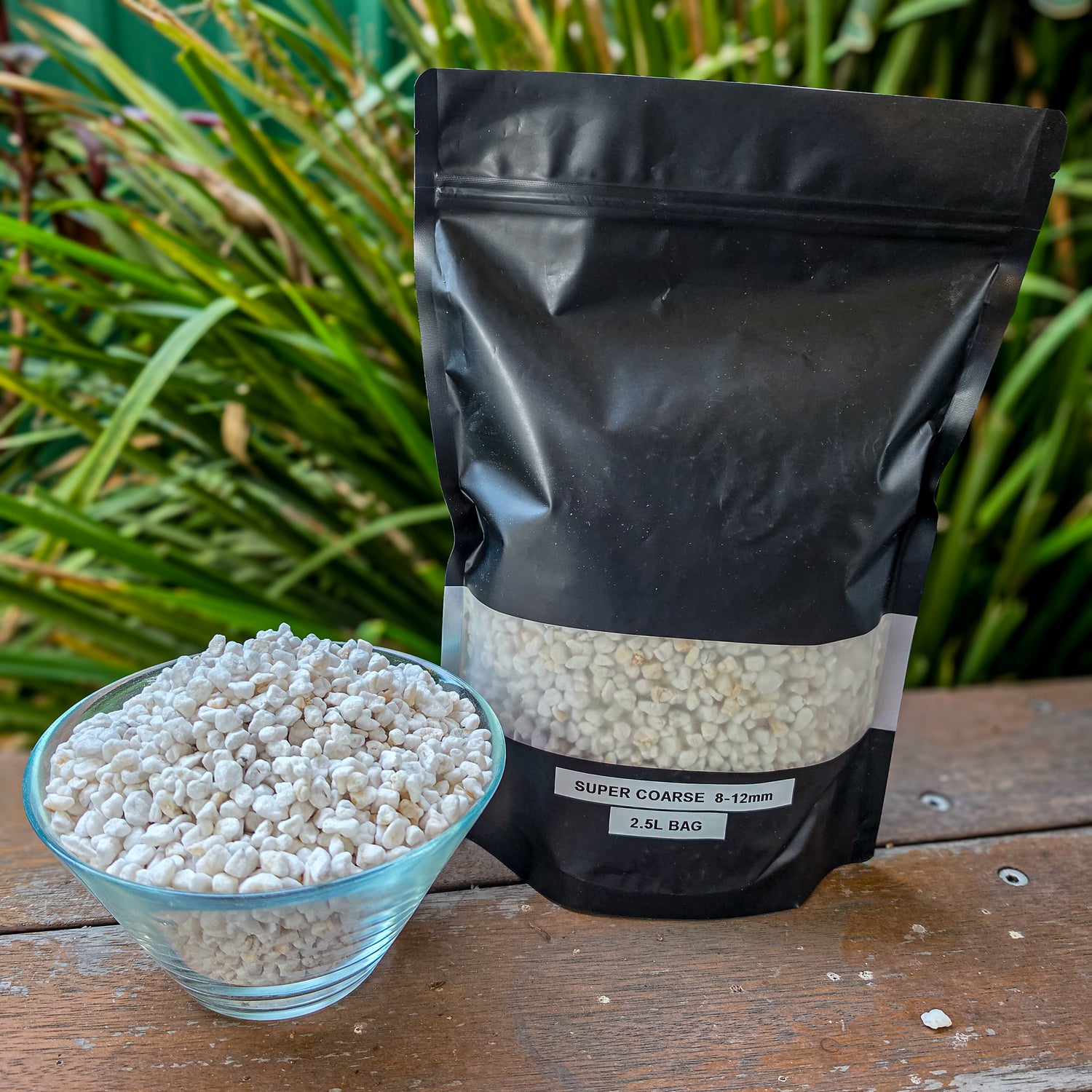 SUPER COARSE Grade 8-12mm Perlite 2.5L Bag | For Semi Hydro, Propagation & Soil Mixes