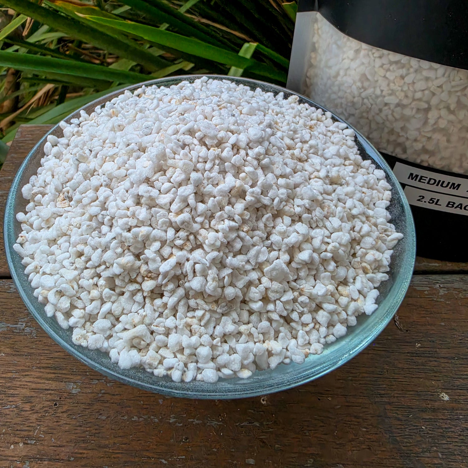 MEDIUM Grade 2mm-4mm Perlite 2.5L Bag | For Semi Hydro, Propagation & Soil Mixes