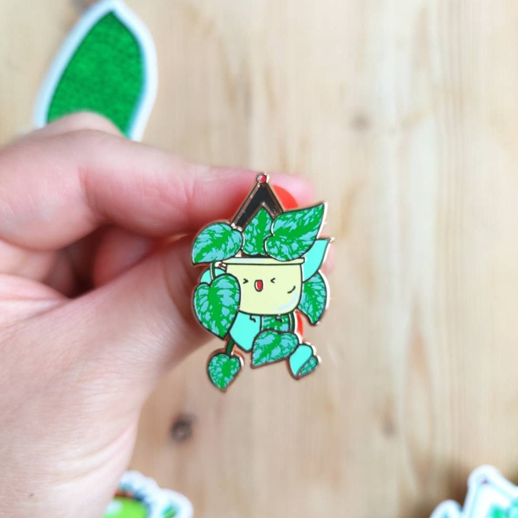 Plant buddies Pothos Enamel Pin