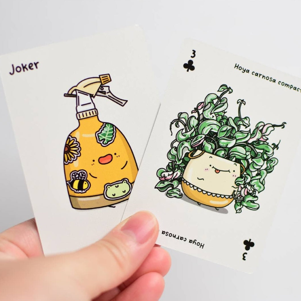 Full House of Plants Playing Cards