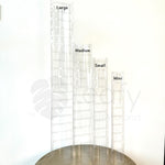 NEW The Leafy Brand 3.0 Moss Poles - CLEAR