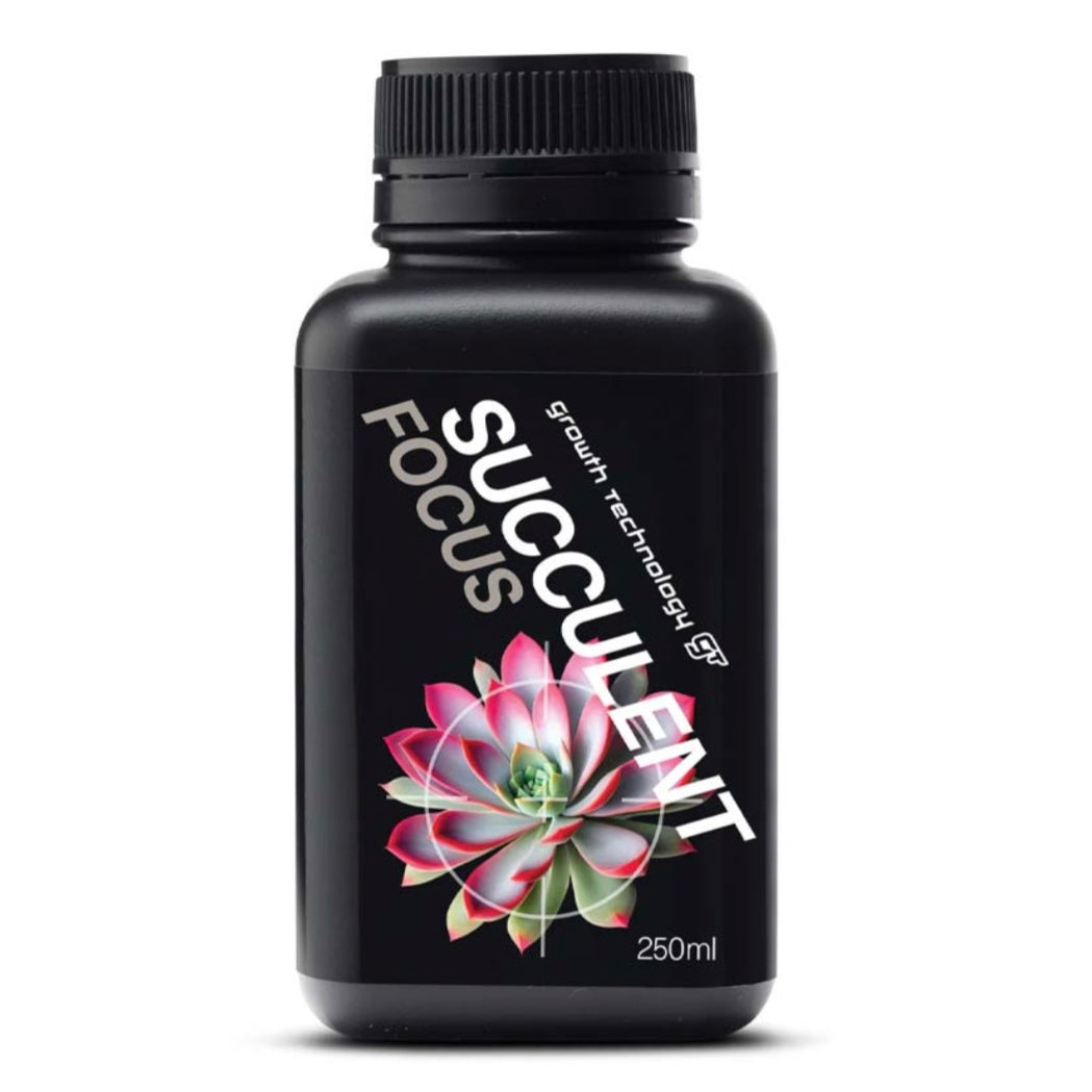 GT Growth Technology Succulent Focus – Nutrient Concentrate for Succulents & Cacti - 250ml bottle
