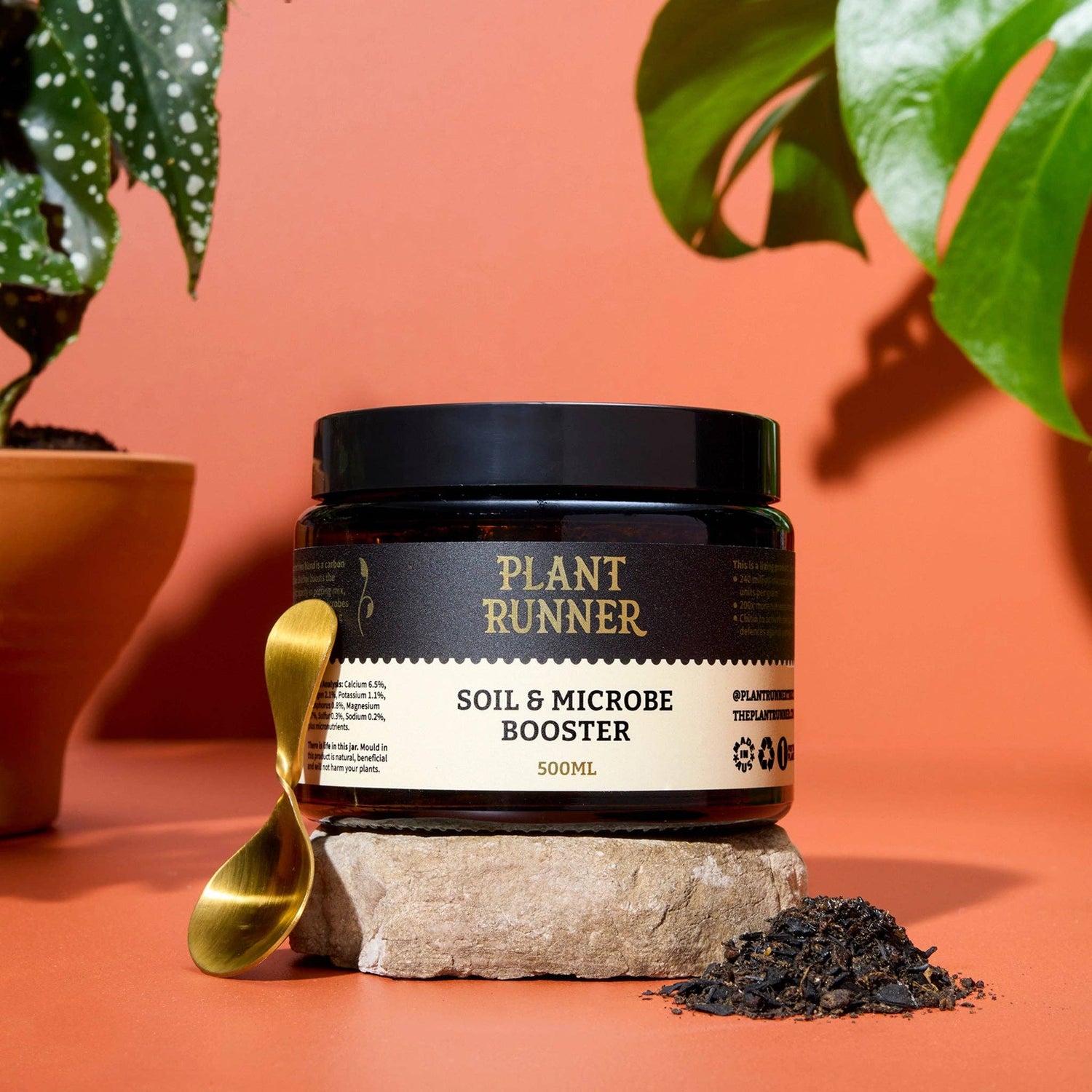 Frass & Biochar Soil Booster for Indoor Plants